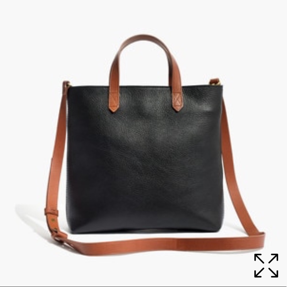 Madewell Zip-Top Transport Crossbody bag